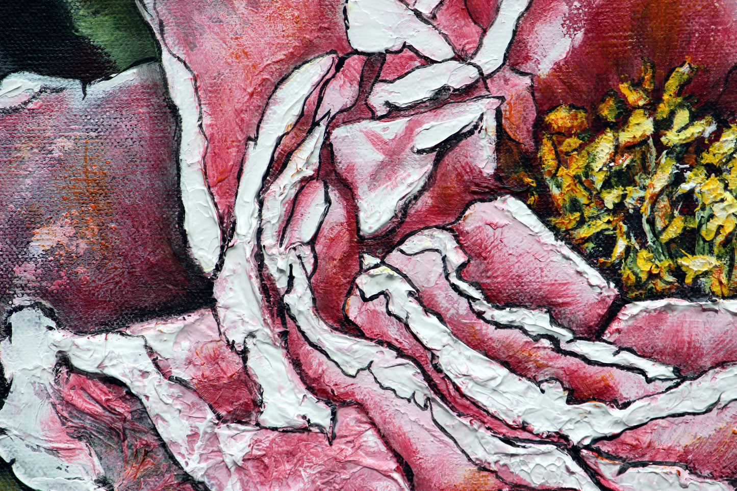 ORIGINAL // MIXED MEDIA // Just Pinky