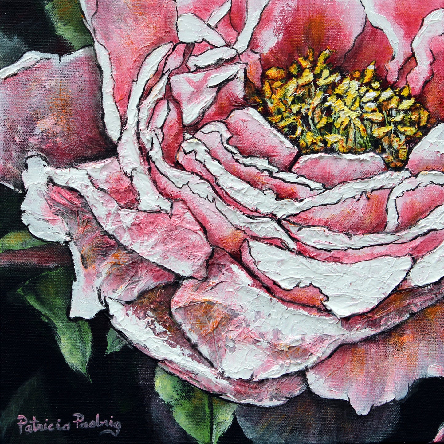 ORIGINAL // MIXED MEDIA // Just Pinky