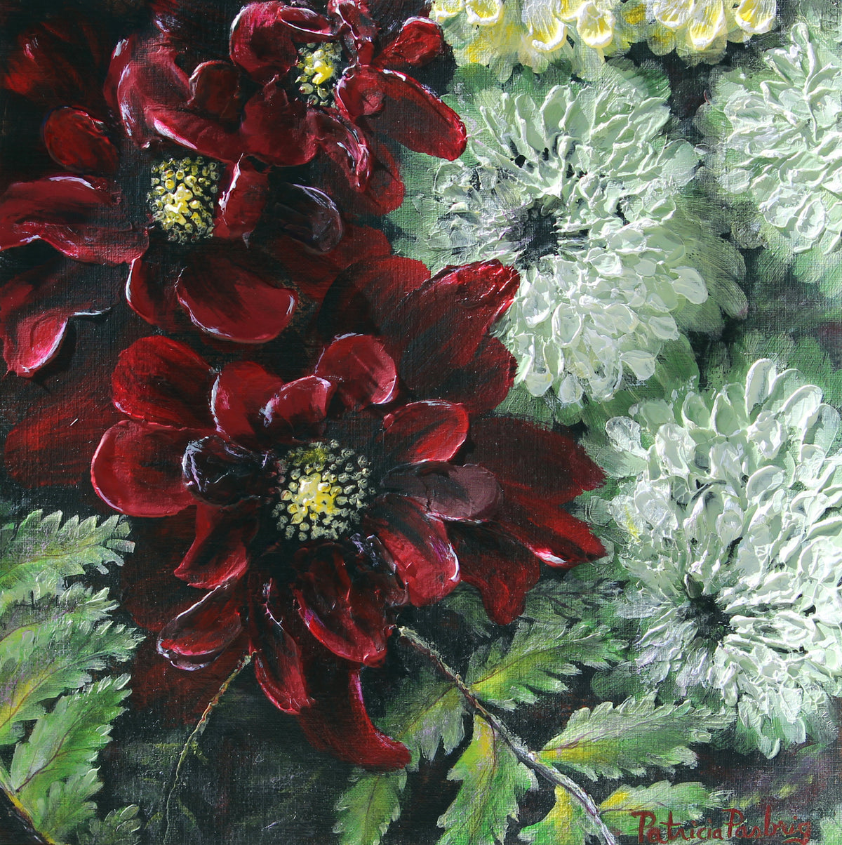 Acrylic Painting with Modeling Paste