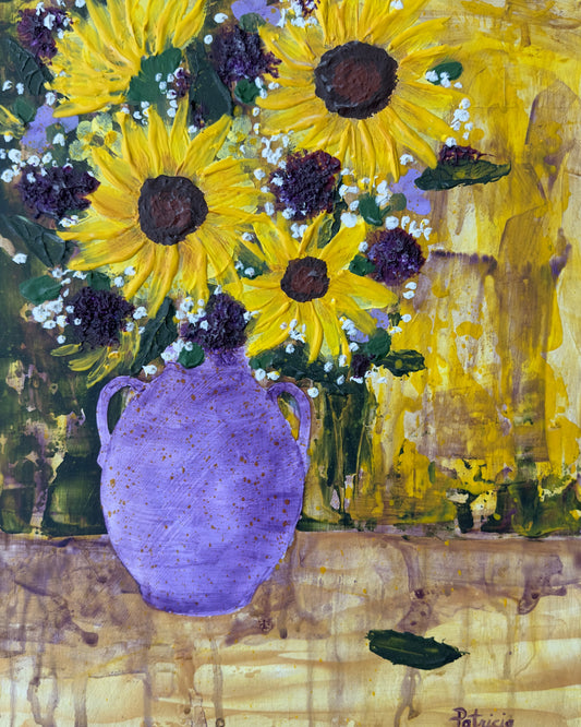 ORIGINAL // MIXED MEDIA // Golden Harvest