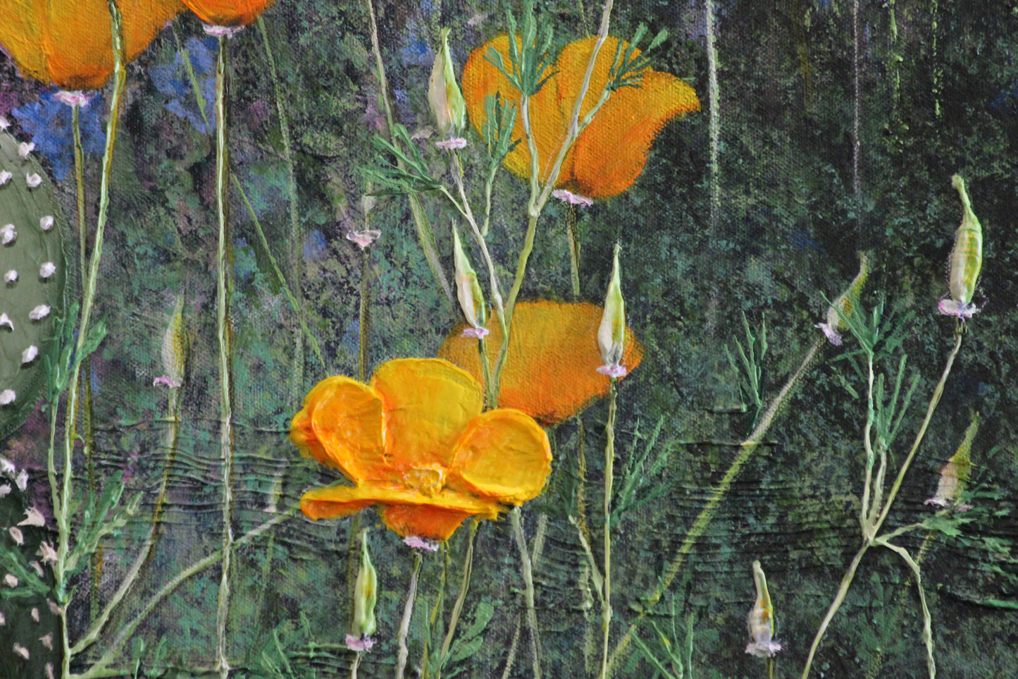 ORIGINAL // MIXED MEDIA // Heart of the Garden