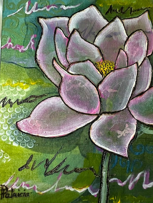Bloom Held in Grain