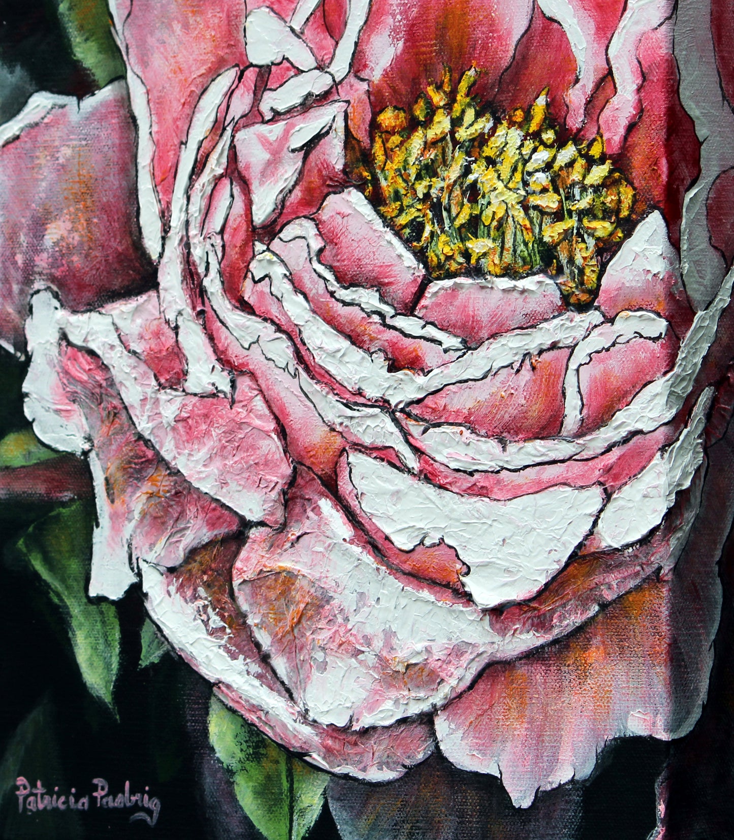 ORIGINAL // MIXED MEDIA // Just Pinky