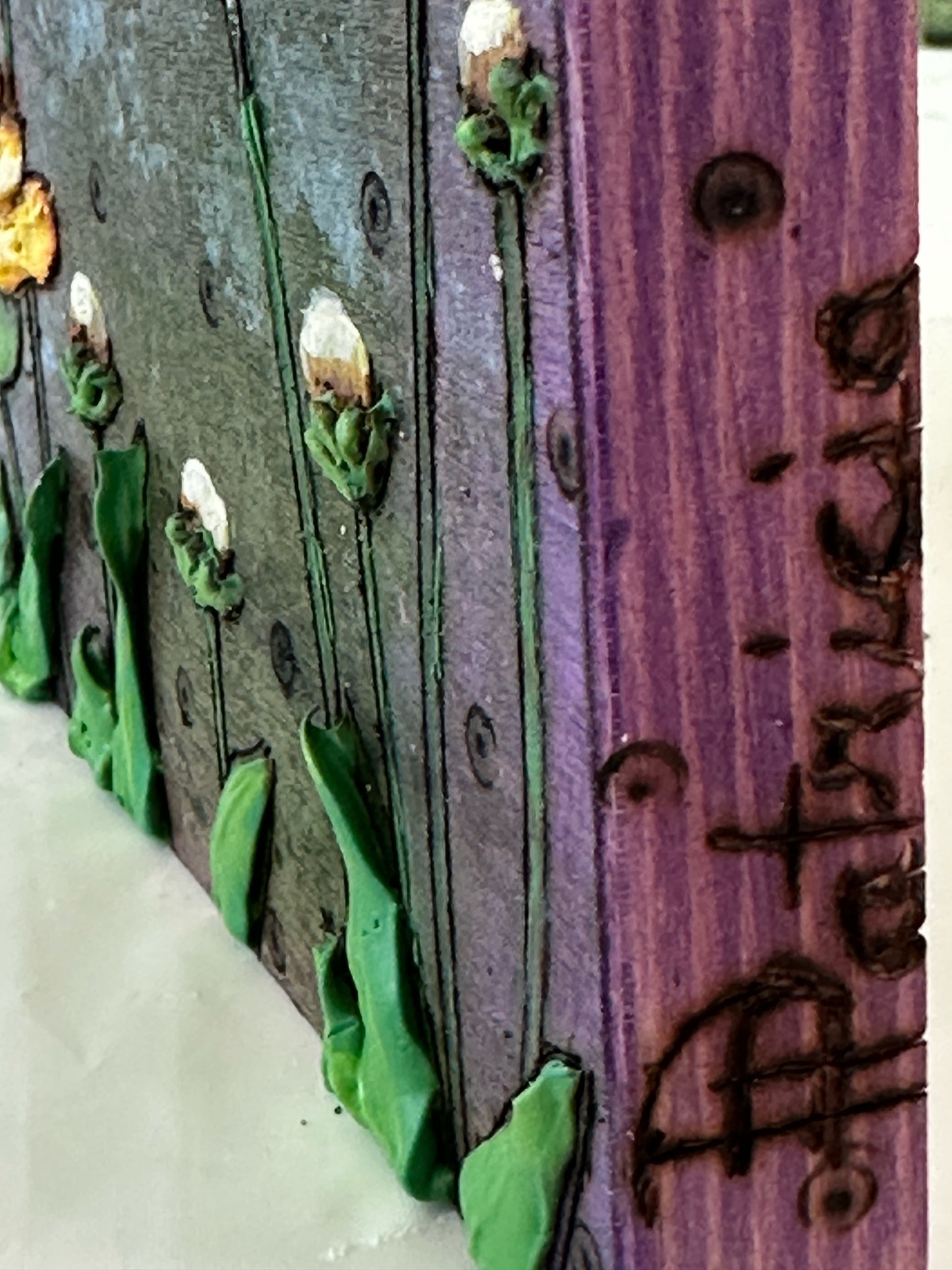 ORIGINAL // MIXED MEDIA // Meadow Abstraction