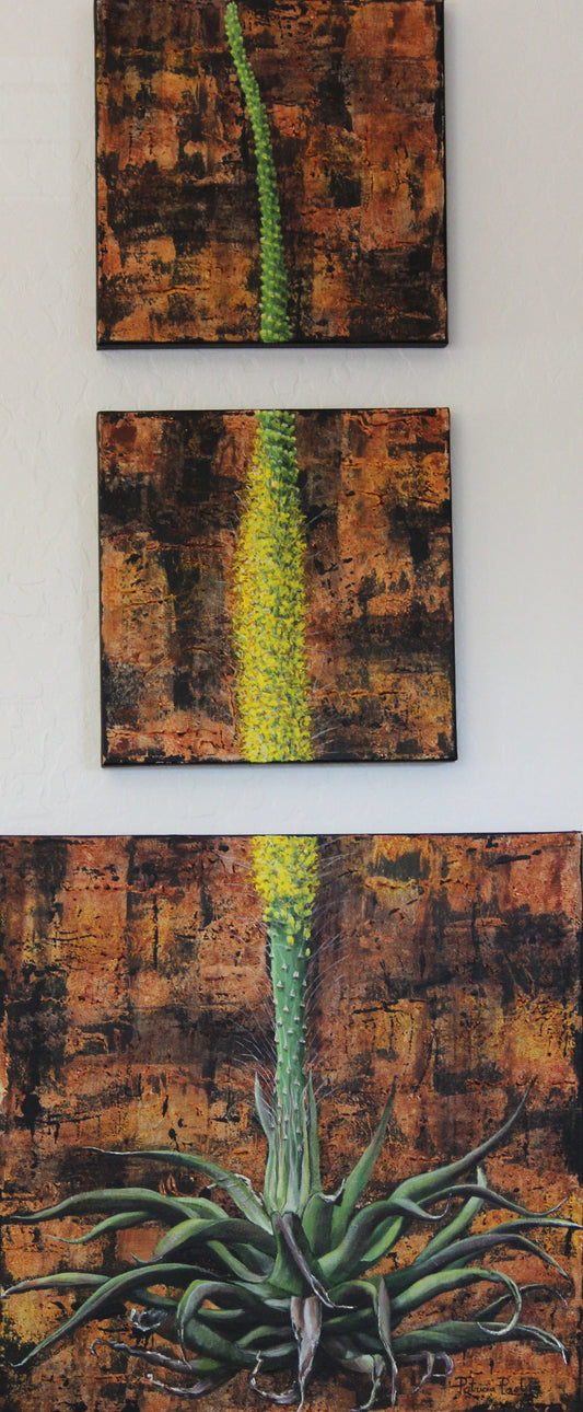 ORIGINAL // MIXED MEDIA // Tall Yellow