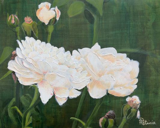 ORIGINAL // MIXED MEDIA // Elegant Whites