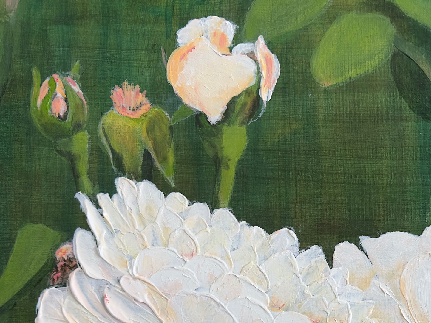 ORIGINAL // MIXED MEDIA // Elegant Whites